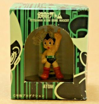Astro Boy Atom Dome Mascot Figure Authentic 3 " Toshin Japan