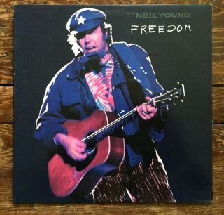 Neil Young - Freedom (vinyl,  Lp,  1989,  Us,  Reprise 1 - 25899) Specialty Press