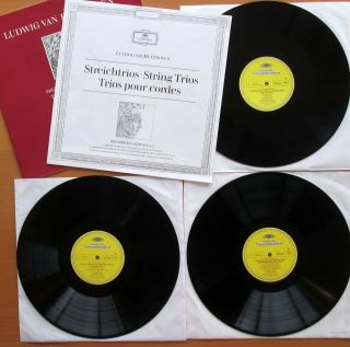 DG 2721 131 Beethoven Edition Vol.  5 String Trios 3xLP NEAR Germany 4