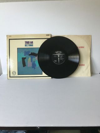 Bill Evans “trio” 64 Lp Verve Records V6 - 8578 Stereo Dg ‘64 Orig.  Vinyl Nm