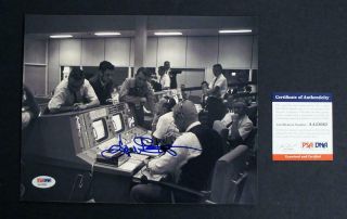 Gene Kranz Signed 8x10 Photo - Psa/dna Cert (nasa Mission Control Apollo Moon) 6