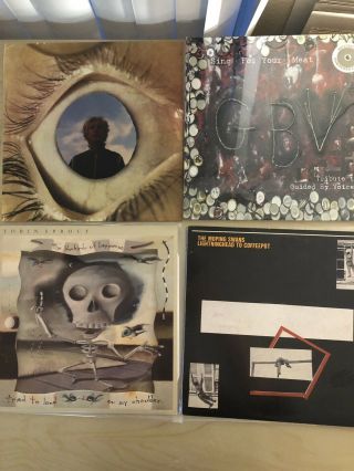 Guided By Voices Vinyl Bundle - 4 Lps (moping Sprout Meat Silverfish)