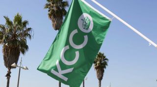 Kcco Flag / Banner - 3x5 Ft - Keep Calm And Chive On - Authentic -
