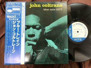 John Coltrane Blue Train Blue Note Gxf 3010 Obi Stereo Japan Vinyl Lp