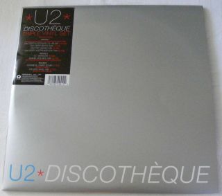 U2 Discotheque Triple 12 " Single Set With Poster Unplayed