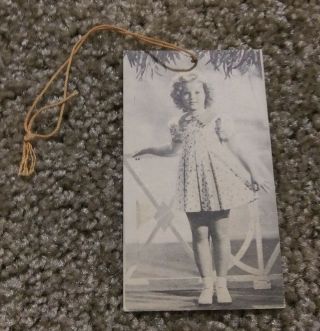 Shirley Temple Cinderella Coach Clothing Hang Tag With String 4