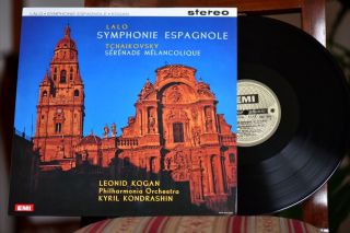 Audiophile Emi Sax 2329 Lalo " Symphonie Espagnole " Violin: Leonid Kogan Ltd 180g