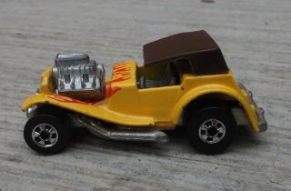 Vintage Rare Hot Wheels No RedLine Aurimat SIR RODNEY ROADSTER Made in Mexico 2