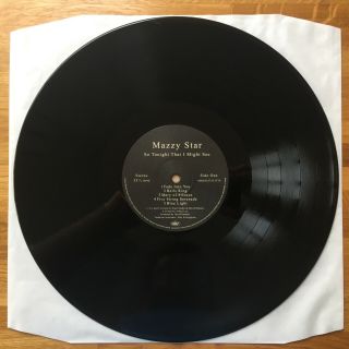 Mazzy Star - So Tonight That I Might See - 2017 reissue vinyl LP 3