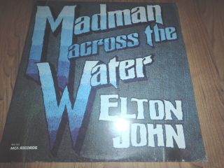 Elton John - Madman Across The Water Lp Vinyl Record Rare