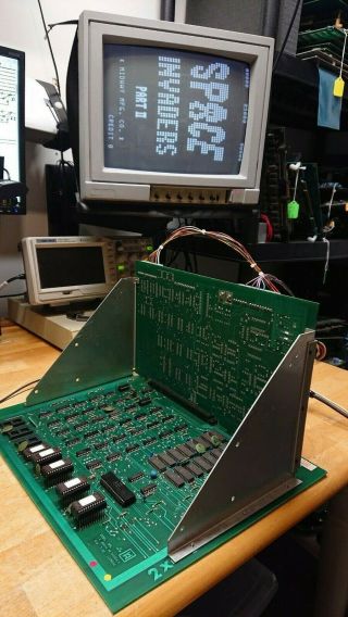 Arcade Pcb - Midway Space Invaders Deluxe / Part Ii
