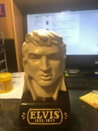 Vintage Mc Cormick 1977 Limited Edition Elvis Whiskey Decanter
