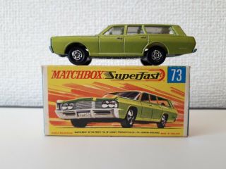 Matchbox Superfast Lesney - Series 73 - Mercury Commuter