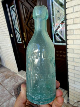 H.  Wohlken Blob Top Soda Bottle Charleston,  South Carolina Sc Late 1800’s