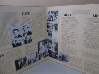 LAUREL AND HARDY - The Best of Soundtrack Songs etc LP (Way Out West/Beau Hunks) & 4