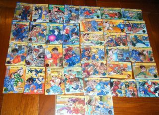 Bandai Street Fighter Zero Alpha Vol.  2 Carddass 36 Cards Set