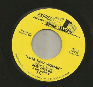 Rockabilly - Bob Taylor - Love That Woman - Hear - 1962 Memphis Express