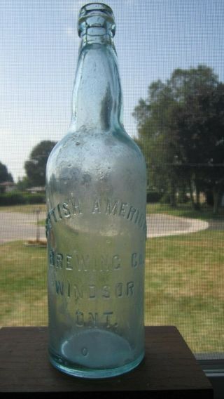 Nr - Rare Aqua - British American Brewing Co.  / Windsor Ont.  Pint Beer