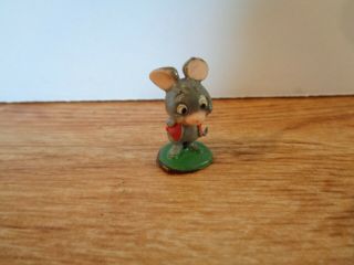 Vintage Marx Tinykins Hanna - Barbera Dixie Mouse Miniature Figure (h3 - 9)