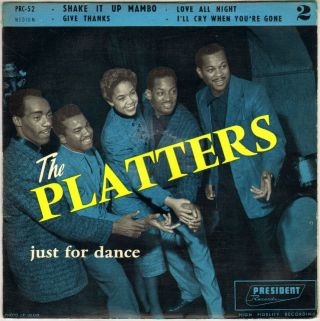 The Platters " Shake It Up Mambo " French 50 