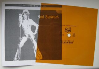 Rod Stewart Flexi Let The Day Begin Rare 2 Different Vinyl Colours