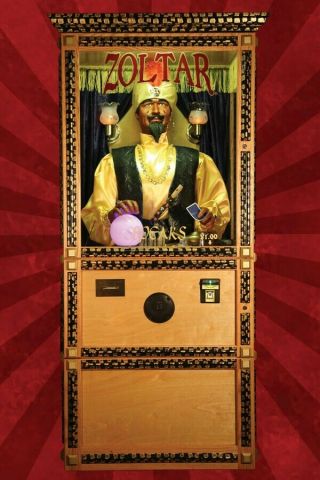 Zoltar Fortune Teller Arcade Game