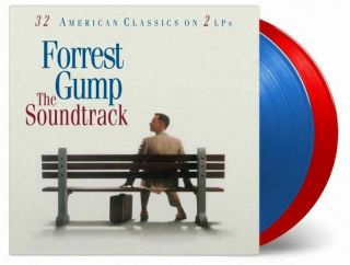 Forrest Gump: 25th Anniversary (soundtrack) Limited Red & Blue Vinyl,  Numbered