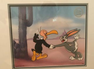 Bugs Bunny Animation Cel Signed By Bob Clampett