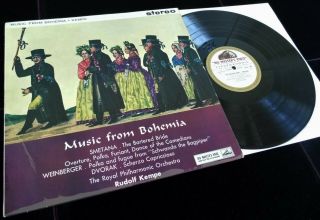 Music From Bohemia - Rudolf Kempe Hmv Asd 449 Ed1 Lp