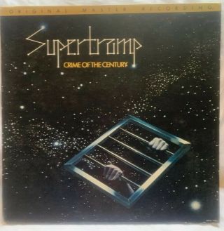 Mfsl Supertramp Crime Of The Century Nm Cond All Inserts