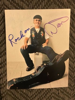 Dion Dimucci Signed 8x10 Photo Autographed Runaround Sue The Wanderer Belmonts