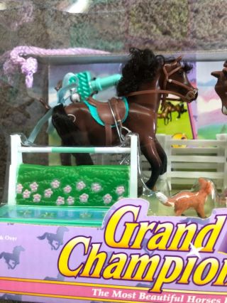 RARE - Grand Champions Mini Horse Family Play Set - 3