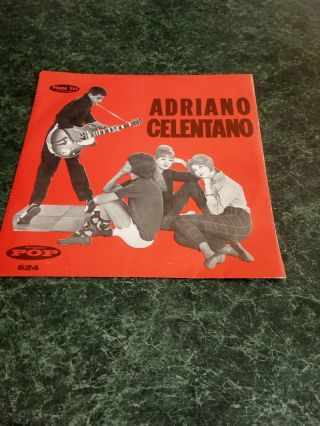 Adriano Celentano E I Ribelli Rare And Vintage Italian Pop Aussie Pop Vox 624