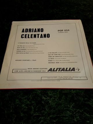 Adriano Celentano E i Ribelli Rare And Vintage Italian Pop Aussie Pop Vox 624 3