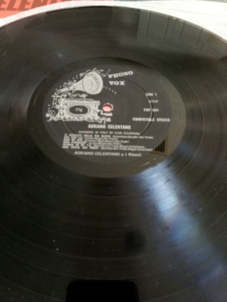 Adriano Celentano E i Ribelli Rare And Vintage Italian Pop Aussie Pop Vox 624 5