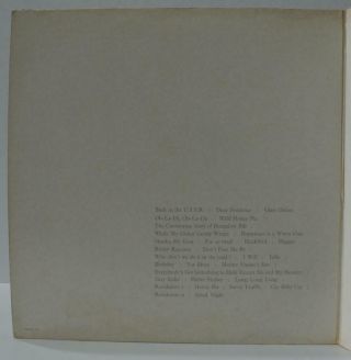 THE BEATLES - SELF TITLED (WHITE ALBUM) - ROCK VINYL DOUBLE LP (LOW NUMBER) 3