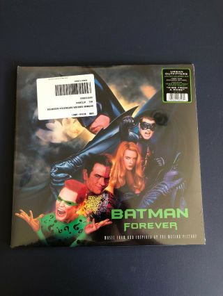 Batman Forever Soundtrack Purple Green Vinyl 2 Lp Urban Outfitters Exc U2