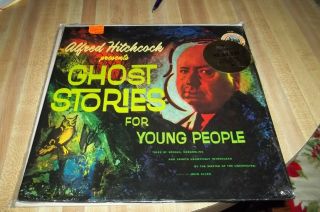 1962 Alfred Hitchcock Lp 89 Presents Ghost Stories For Young People Rare