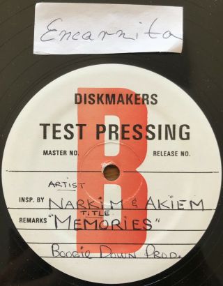 The Brothers ‎ - You Can ' t Win / Memories - Diskmakers Test Pressing 1987 2