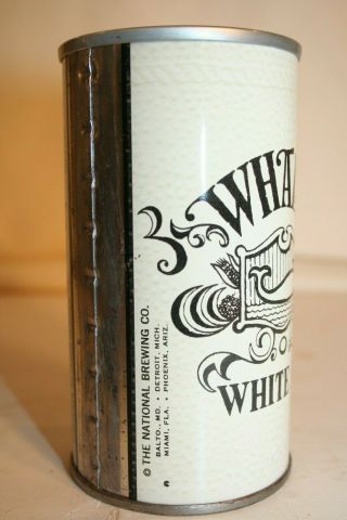 Whale ' s White Ale 12 oz SS pull tab - National Brewing Co. ,  Baltimore,  Maryland 5