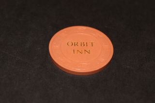 Orbit Inn 10 Cent Casino Chip Las Vegas Rated