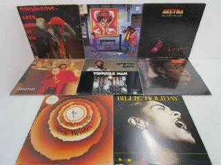 Vinyl Vintage 8 Album Soul & Blues Billy Holiday Aretha Franklin Marvin Raye