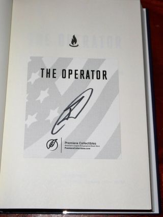 Signed The Operator By Robert O 