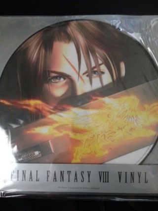 Final Fantasy 8 Vinyl.  2 Picture Disks.