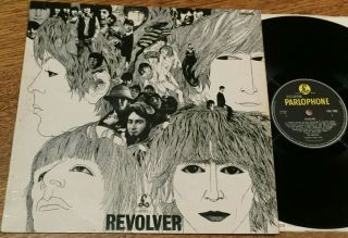 The Beatles: Revolver 1966 Uk Parlophone Mono Lp Pmc 7009