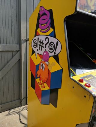 1982 Gottlieb Qbert arcade machine 100 Q Bert 6
