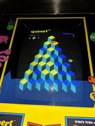 1982 Gottlieb Qbert arcade machine 100 Q Bert 8
