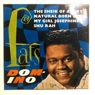 7 " Fats Domino - The Sheik Of Araby Ep 61 Sweden Rock R&b