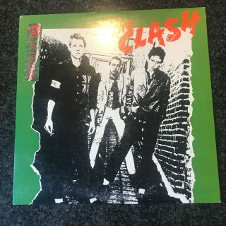 The Clash 1st Album Us 12 " Lp Vinyl,  Promo 7 " Ex,  /ex,  1970 Rare