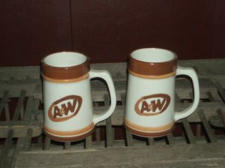 A & W Root Beer Hartstone Pottery Mug